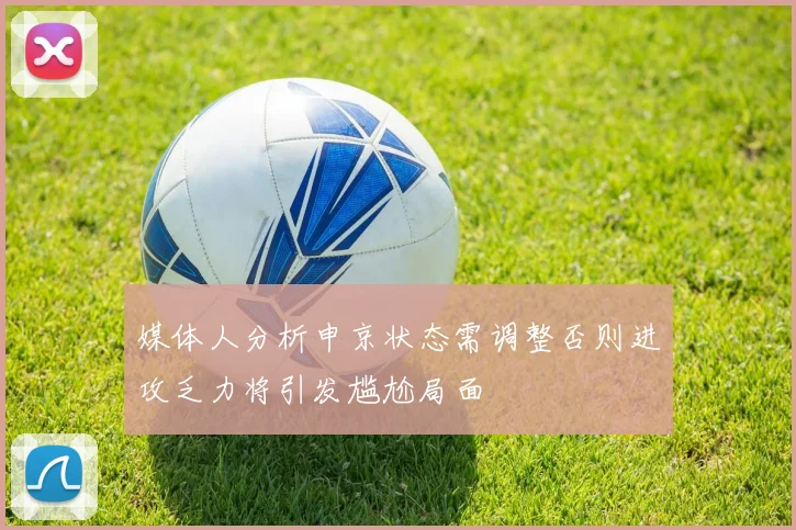 媒体人分析申京状态需调整否则进攻乏力将引发尴尬局面